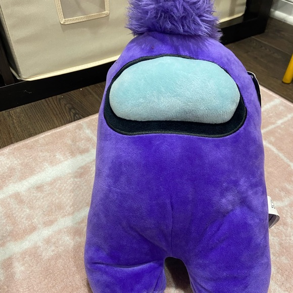 Toikido AMONG US  14”  Mega Mohawk purple plush - Picture 3 of 4